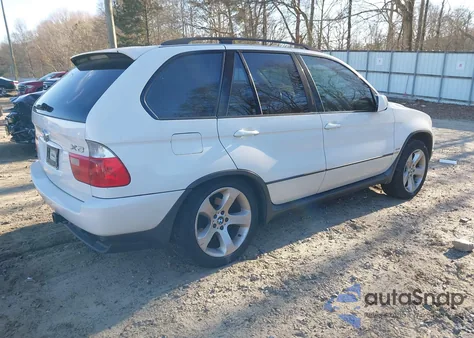 2006 BMW X5 4.4I из США, поврежденный, VIN 5UXFB53536LV29053